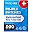 PatchRx Pimple Patches for Face (500 Patches), Hydrocolloid Acne Patches with Tea Tree Oil, Pimple Patch Pimple Stickers - Hydrocolloid Patch Acne Dots - Acne Pimple Patches For Face - Zit Patches