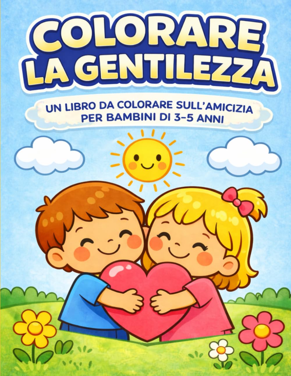 COLORARE LA GENTILEZZA: UN LIBRO DA COLORARE SULLA GENTILEZZA E L’AMICIZIA PER BAMBINI DAI 3 AI 5 ANNI