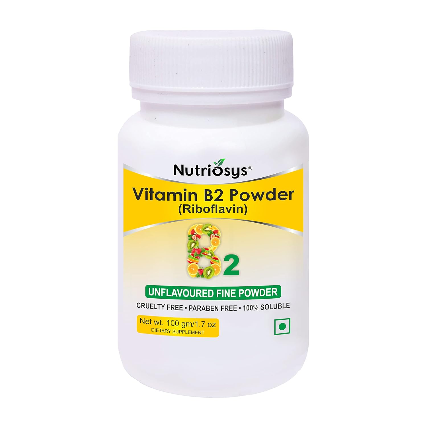 Buy Nutriosys Vitamin B2 Riboflavin Powder 100gm Pack Of 1 Online