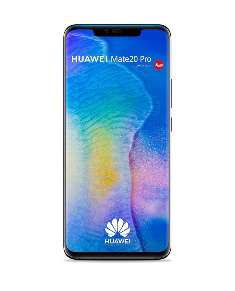 HUAWEI Mate 20 Pro 128GB Handy, blau/lila, Android 9.0