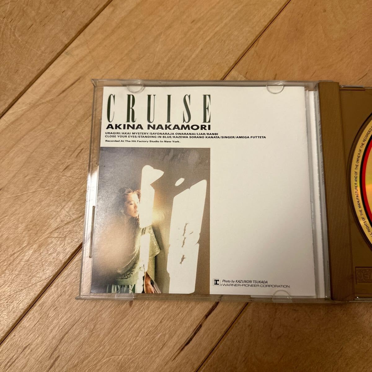 Amazon.co.jp: 稀少初回36L2規格24K帯付GOLDCD!! 中森明菜 CRUISE