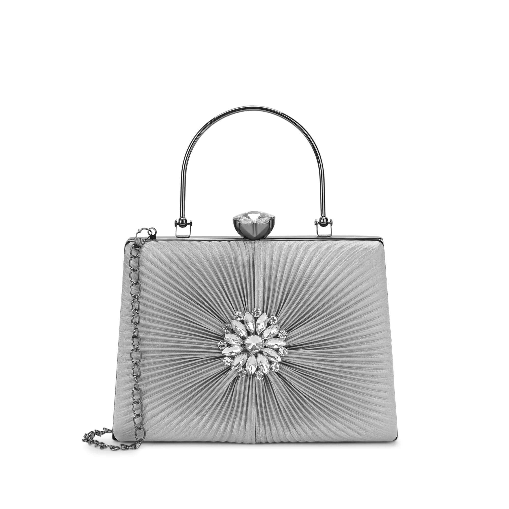 lavie Women's Ray Trapezoid Framed Clutch | Ladies Purse Handbag-picture-32