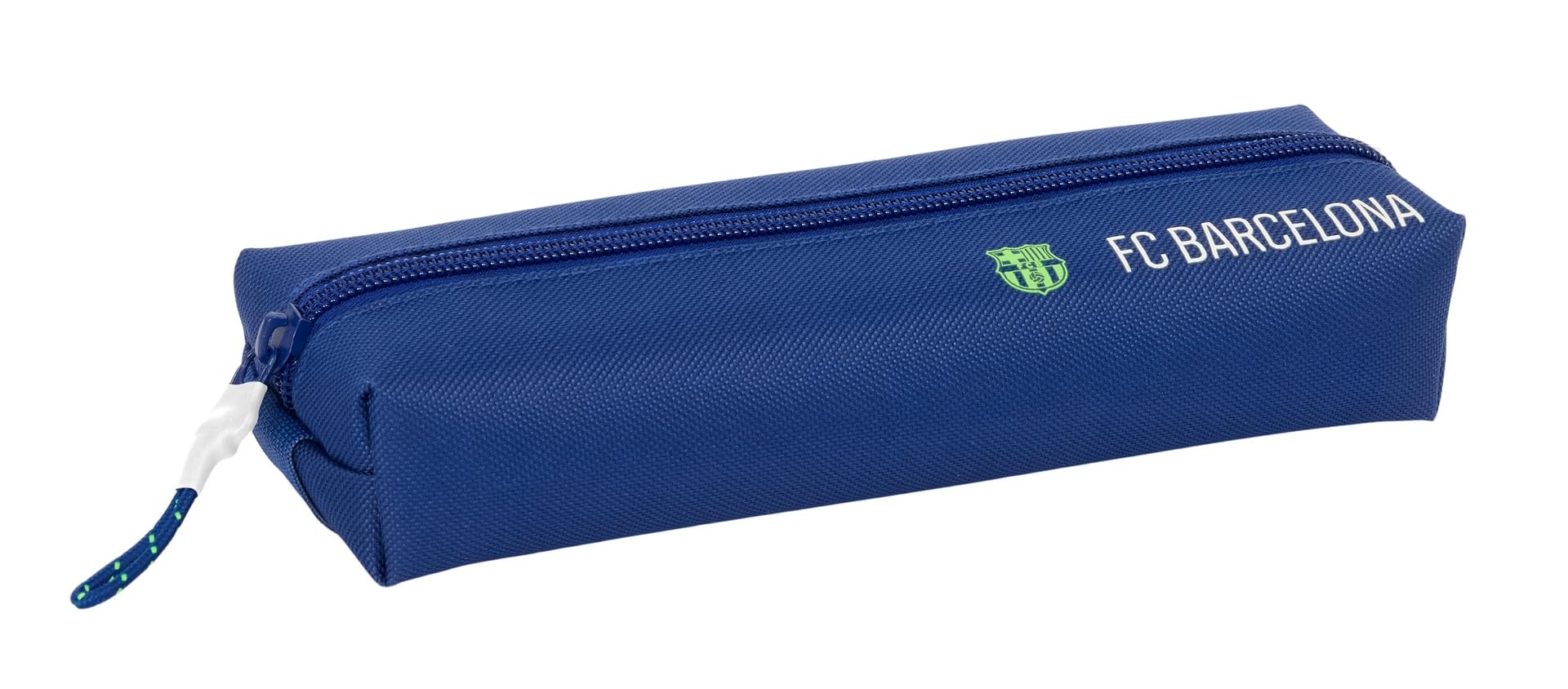 Safta F.C. Barcelona Navy Blue, Rectangular Children's Pencil Case, Children's Pencil Case, Ideal for School-Age Children