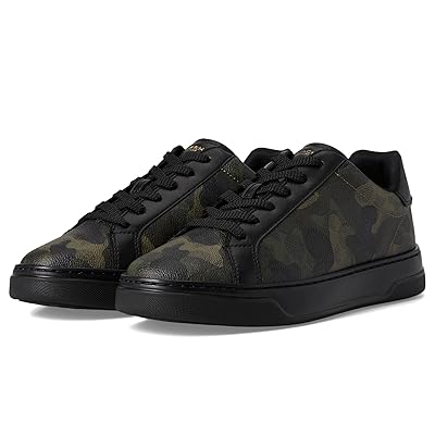 COACH High Line Sneaker In Signature Camo Print Men