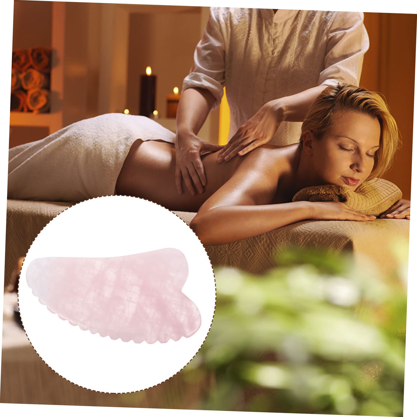 MAGICLULU 2 Stück Gua Sha Gesichtswerkzeug Guasha-schaber Zur Linderung Von Körpermassagen
