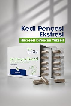 Dr. Ümit Aktaş Cat Claw Extract 60 Capsules