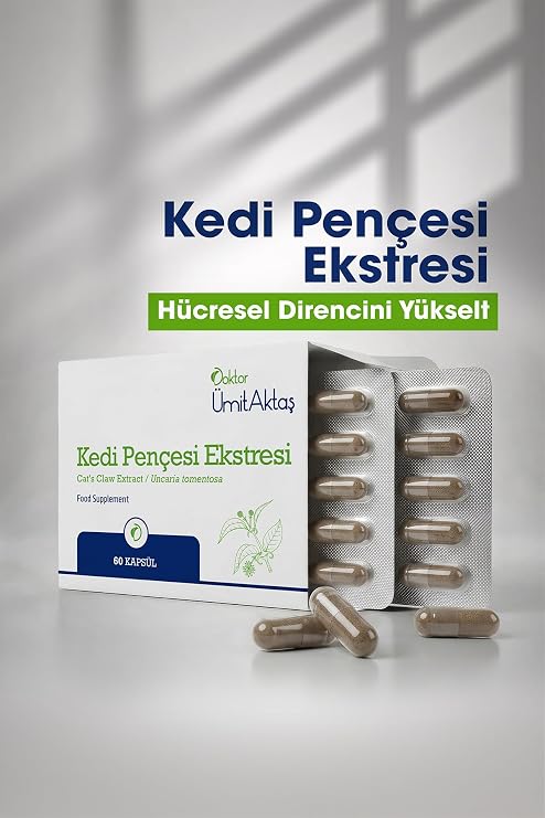 Dr. Ümit Aktaş Cat Claw Extract 60 Capsules