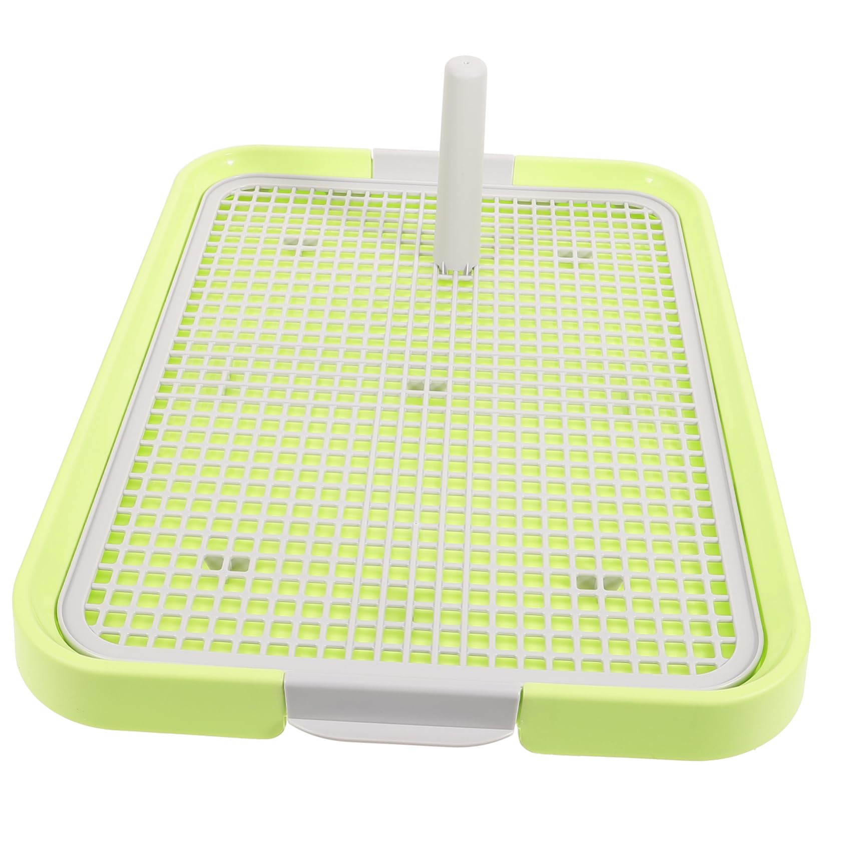 FONDOTIN Thickened Dog Toilet Pet Bathroom Puppy Urine Tray Easy to Indoor Dog Pee Station