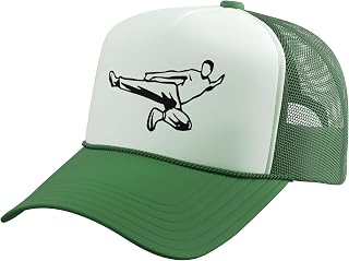 Jeet Kune Do Logo Outfit for Martial Arts Fighter Trucker Hat with Adjustable Mesh Back