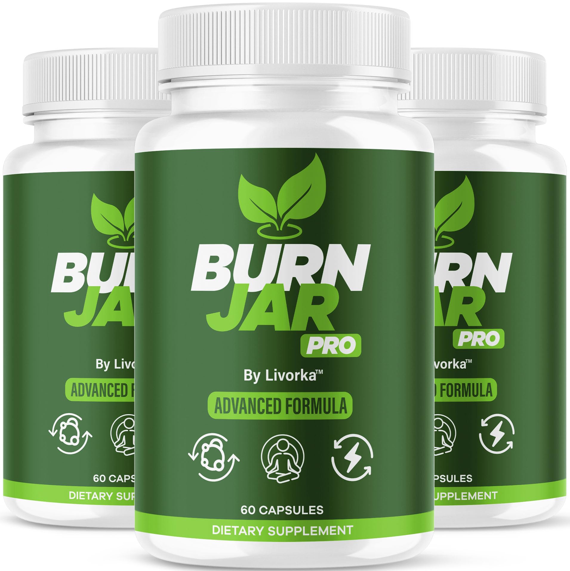 (3 Pack) Burn Jar Pro - BurnJar Pink Salt Capsules Pro, BurnJar Pro Pills, Official Advanced Formula Burn Jar Pro Supplement Pills Natural Ingredients Reviews, 180 Capsules for 3 Months