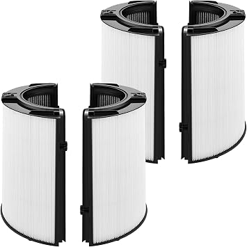360Combi 2 in 1 HEPA and Carbon Replacement Filter Compatible with Dyson TP06 HP06 PH02 PH01 PH03 PH04 HP09 TP09 HP07 TP07 TP10 HP10, H13 Grade True HEPA Replacement Filter, 2 Pack