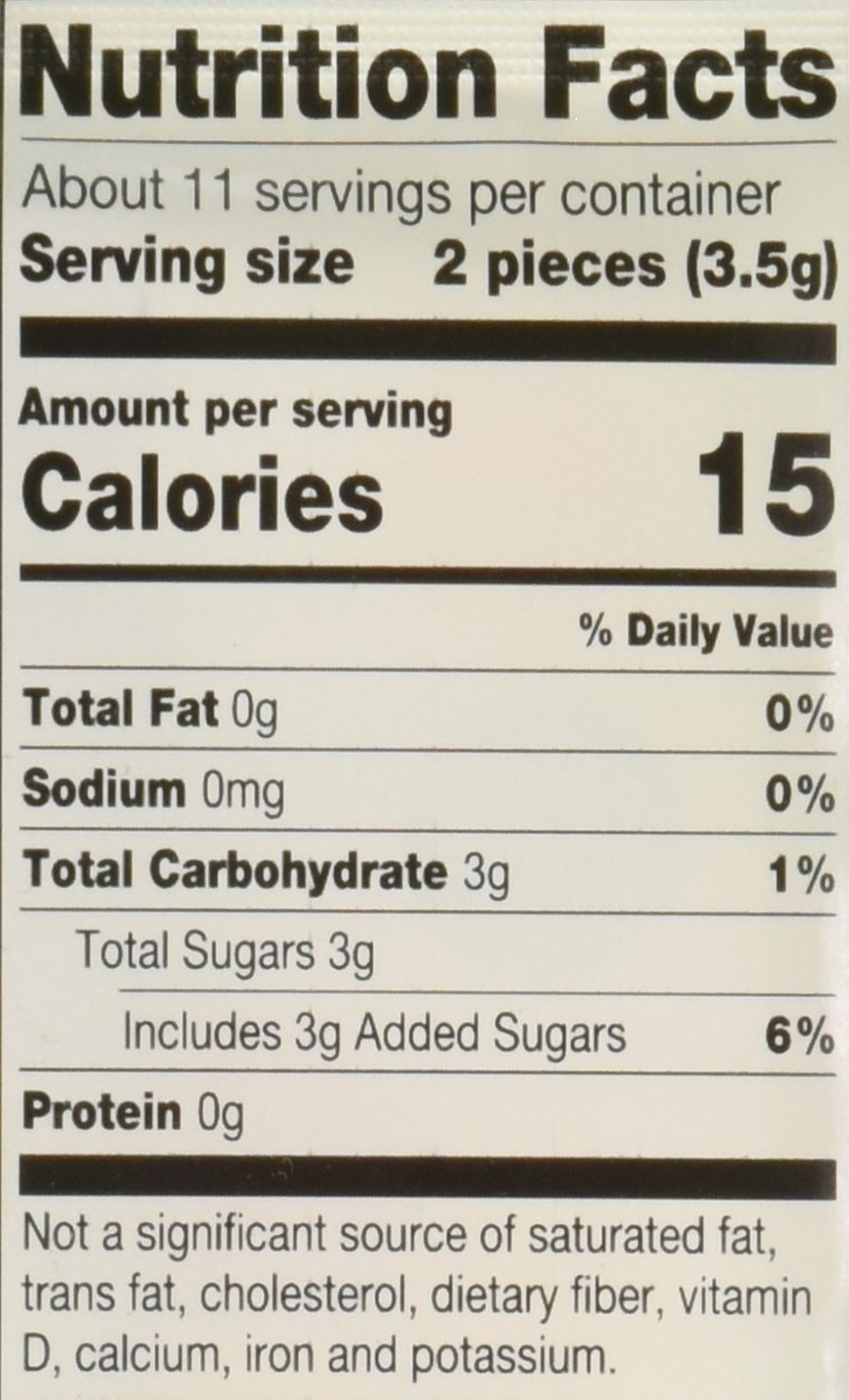 Sour Razzles Candy/Gum, Box of 24 1.4-Ounce Bags