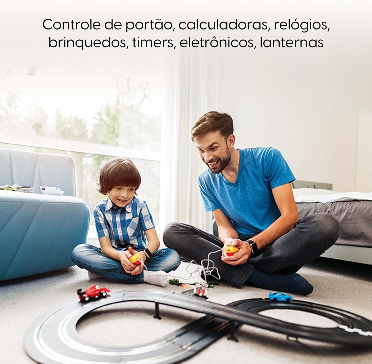 Bateria de Lítio CR2032 Cartela com 5 unidades 3v Elgin - Moeda 8