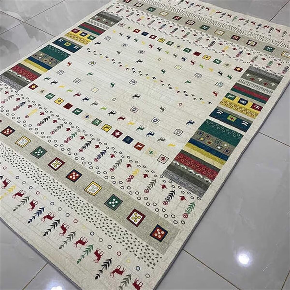 Tapis de couloir et salon 160X230CM pour une décoration intérieure élégante