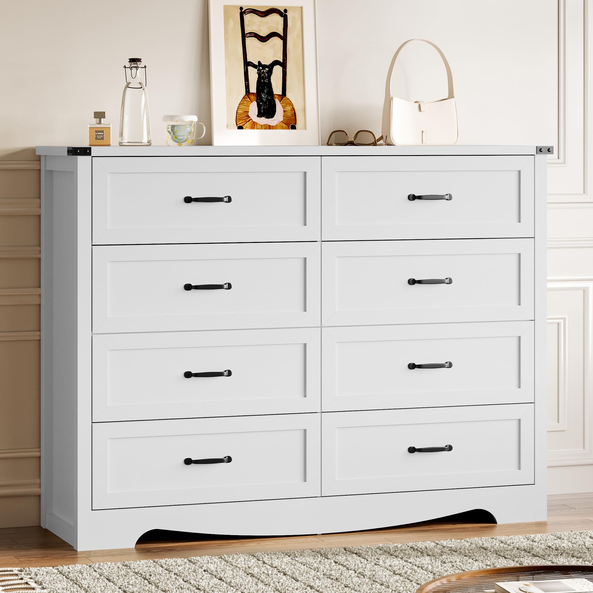 BORNOON 8-Drawer Dresser