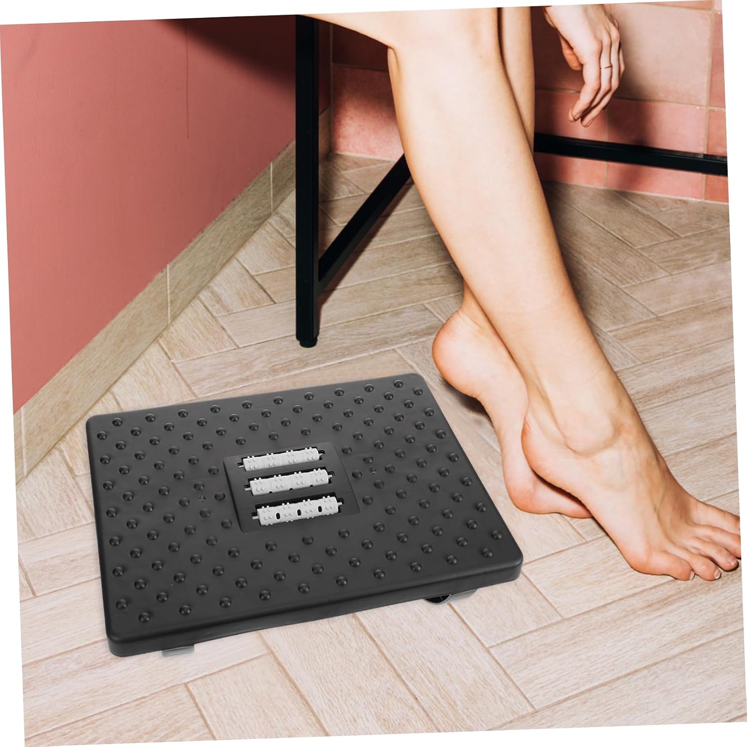 Angoily Foot Stool for Under Desk Office Step Footstool Non-Slip Surface Raised Foot Rest