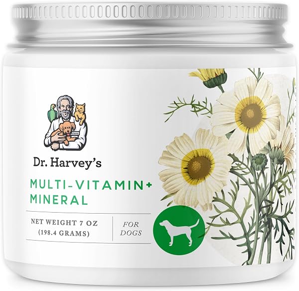 Dr. Harveys Herbal Multi-Vitamin and Mineral Supplement for Dogs (7 Ounces)