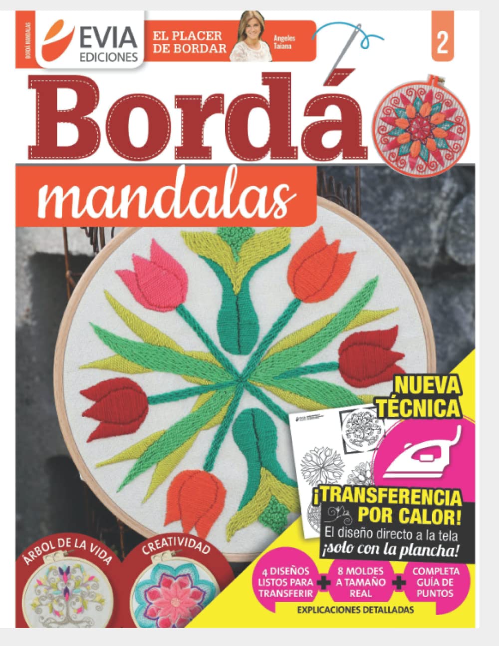 Bordá Mandalas 2: El Placer De Bordar (Spanish Edition)