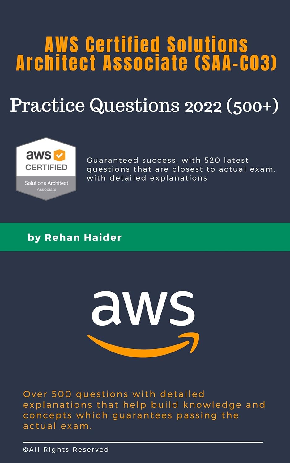 SAAC03 Practice Questions (500+) AWS Certified Solutions Architect