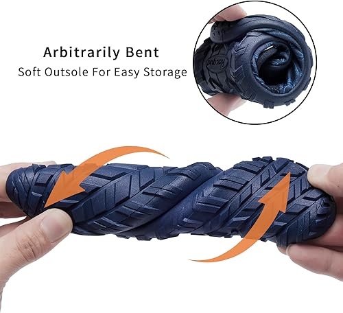 Miniatura 5 de Racqua Zapatos de agua para niños y niñas, de secado rápido, ligeros, deportivos, acuáticos (niños pequeñosniños grandes)