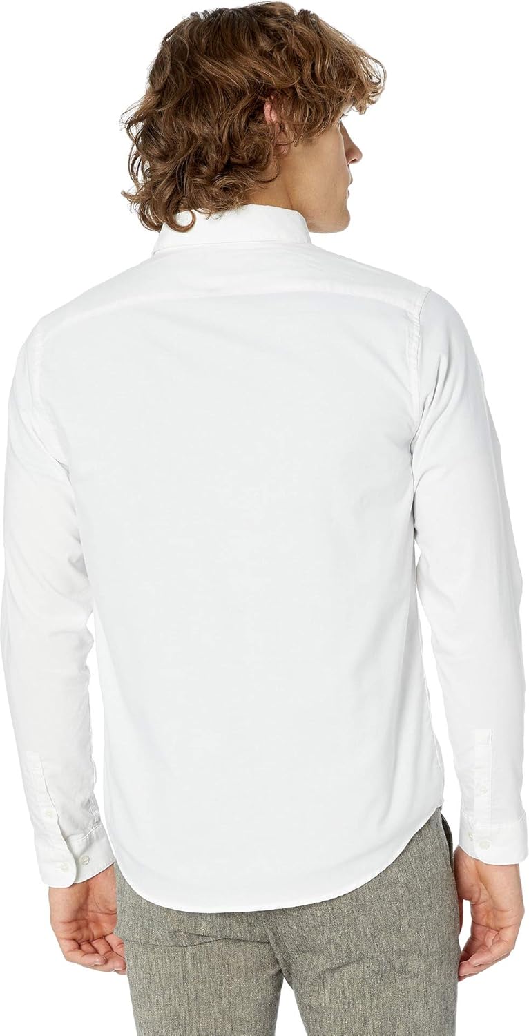 RVCA Men's Thatll Do Stretch Long Sleeve Button Up Shirt