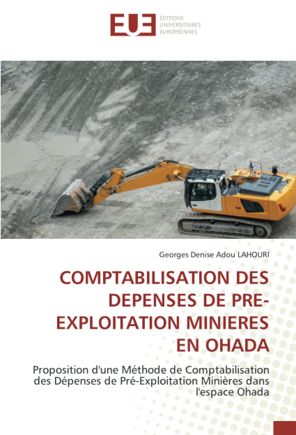 Comptabilisation Des Depenses de Pre-Exploitation Minieres En Ohada