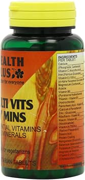 Health Plus Multi Vits 'n' Mins One-a-day Multivitamin Supplement - 90 Tablets