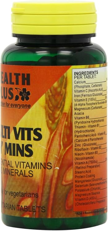 Health Plus Multi Vits 'n' Mins One-a-day Multivitamin Supplement - 90 Tablets