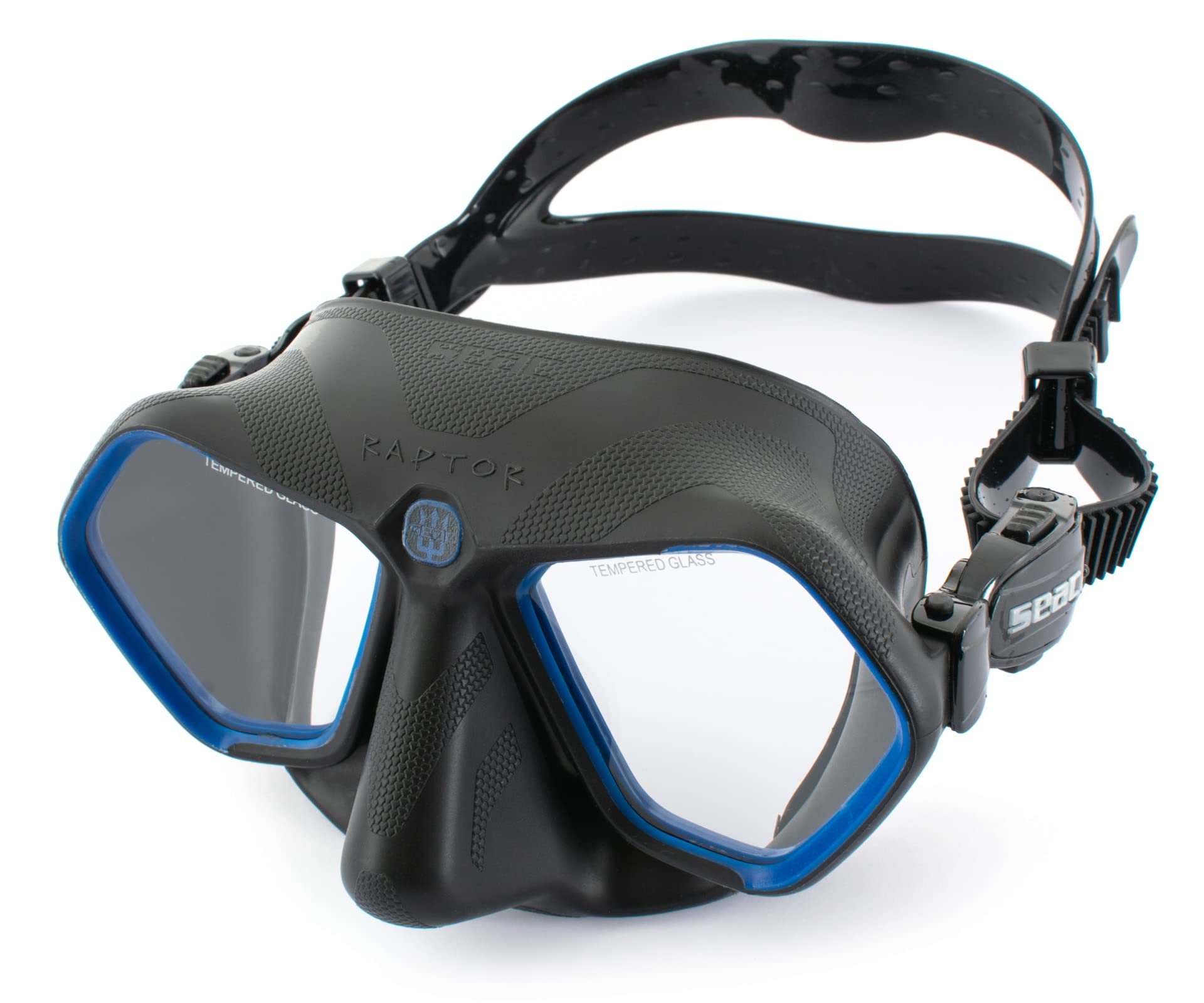 Seac Raptor, Maschera Low Volume per Apnea e Pesca Subacquea