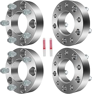 ECCPP 4X 5x135 Wheel Spacers 5 Lug 1.5" 5x135mm to 5x135mm for Expedition for F150 for Navigator Wheel Spacer with 14x2 Studs