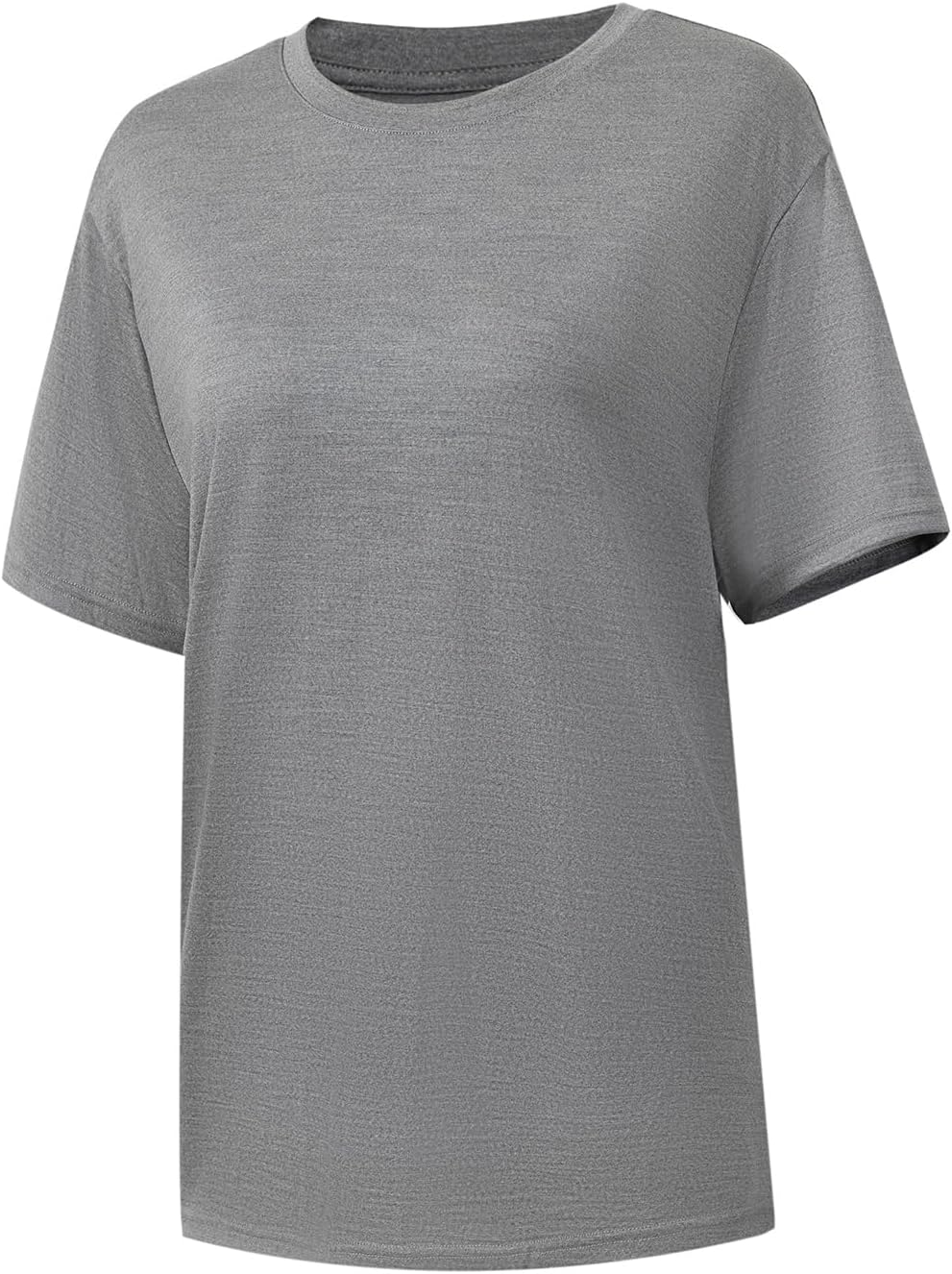 90S Thread Count 100% Merino Wool Lightweight Base Layer T-Shirt, Unisex Ultrafine 90S Thermal Breathable T-Shirt - Image 4