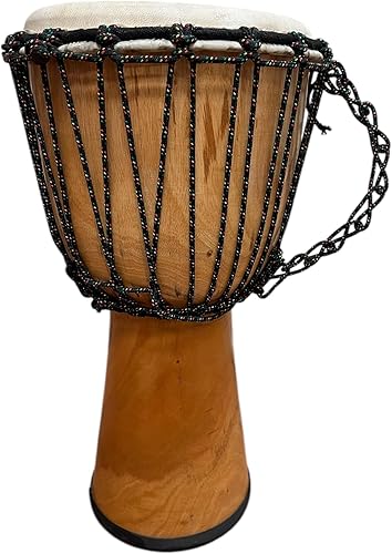 Miniatura 4 de Djembe Principiante Liso, 10" de alto, 5-6" cabeza