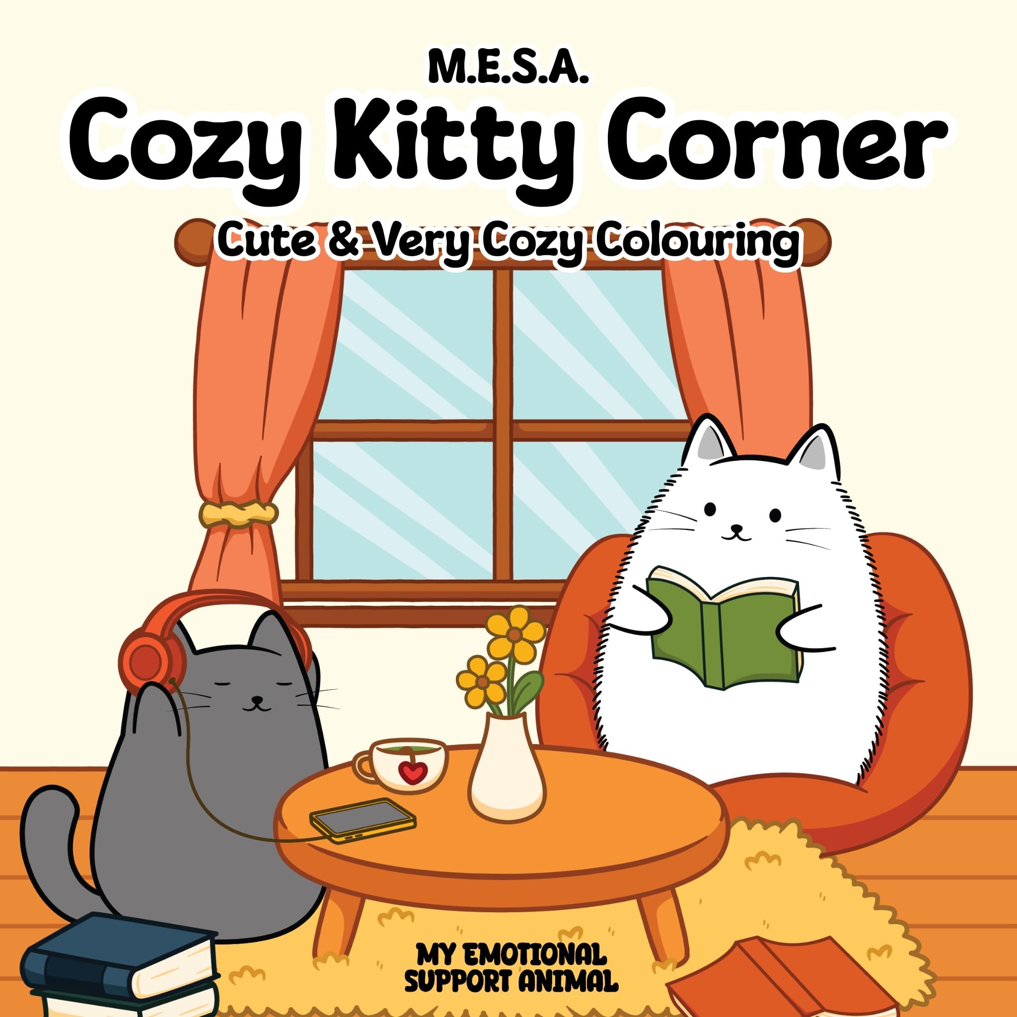 Cozy Kitty Corner: Cute & Very Cozy Colouring: 3