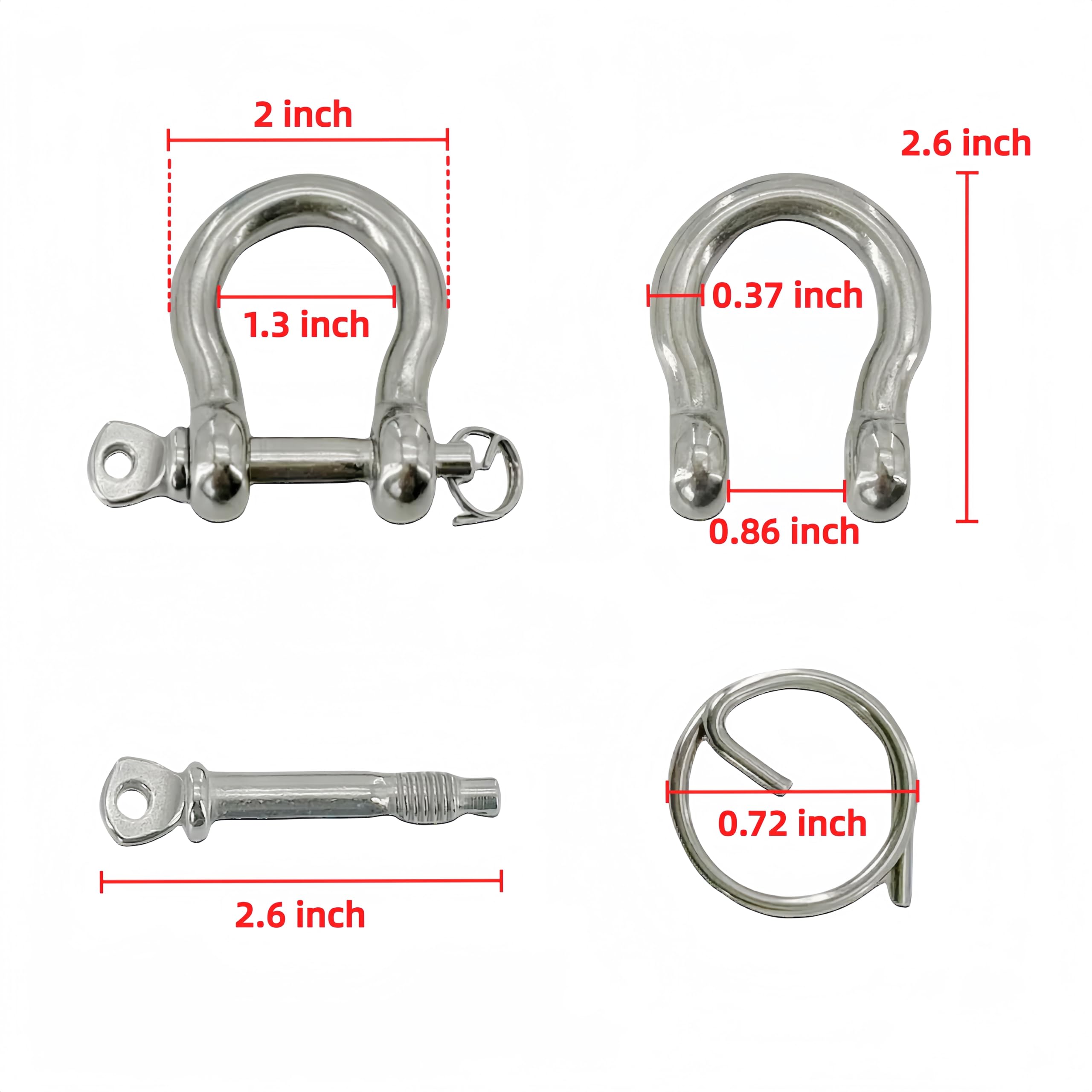 XIALUO Kit di ancoraggio a fungo marino, 5,4 kg, blu, rivestito in PE, accessori per kayak da pesca, canoa, jet ski, SUP paddle board e piccole barche