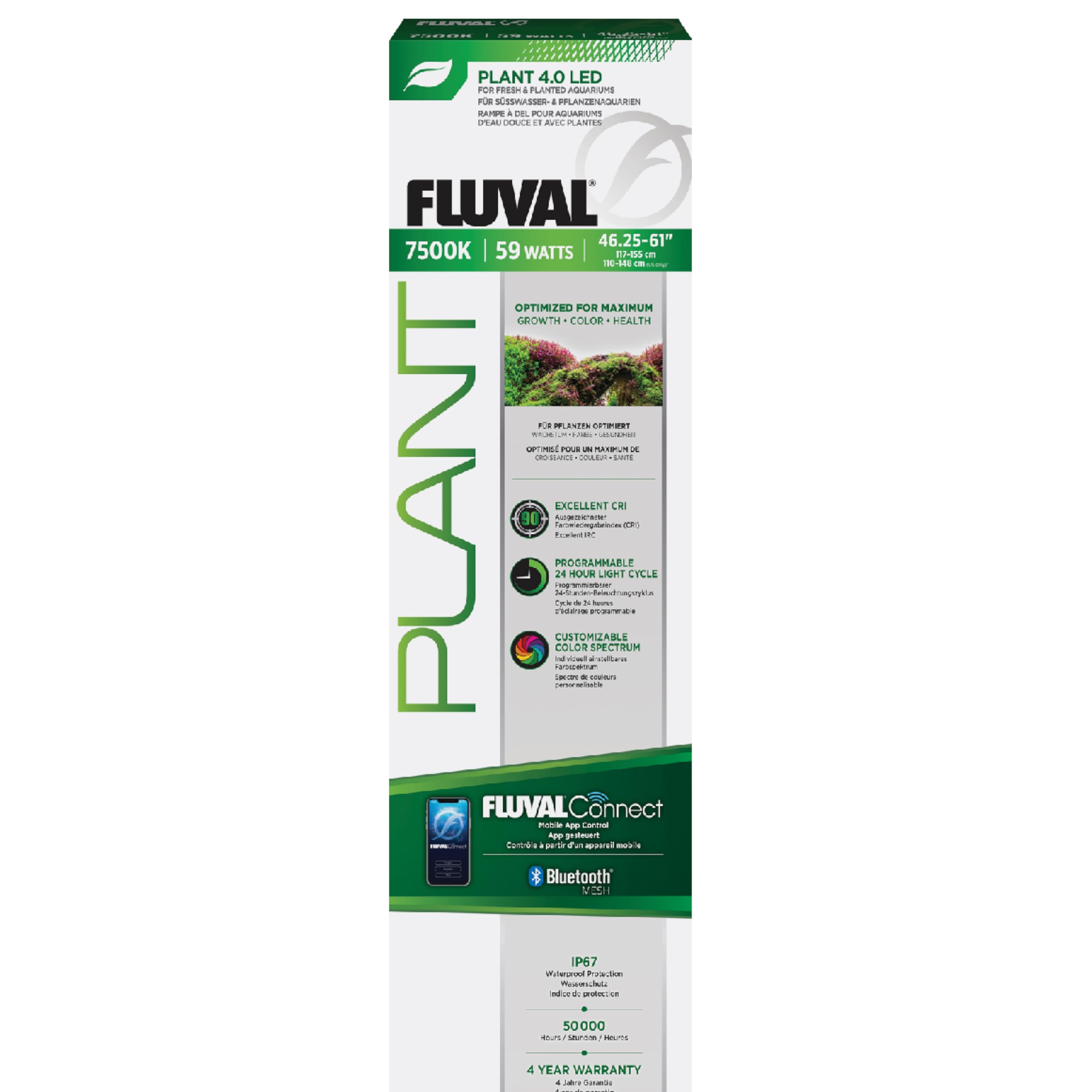 Fluval Plant 4.0 LED 59W 117,5-155,1 cm