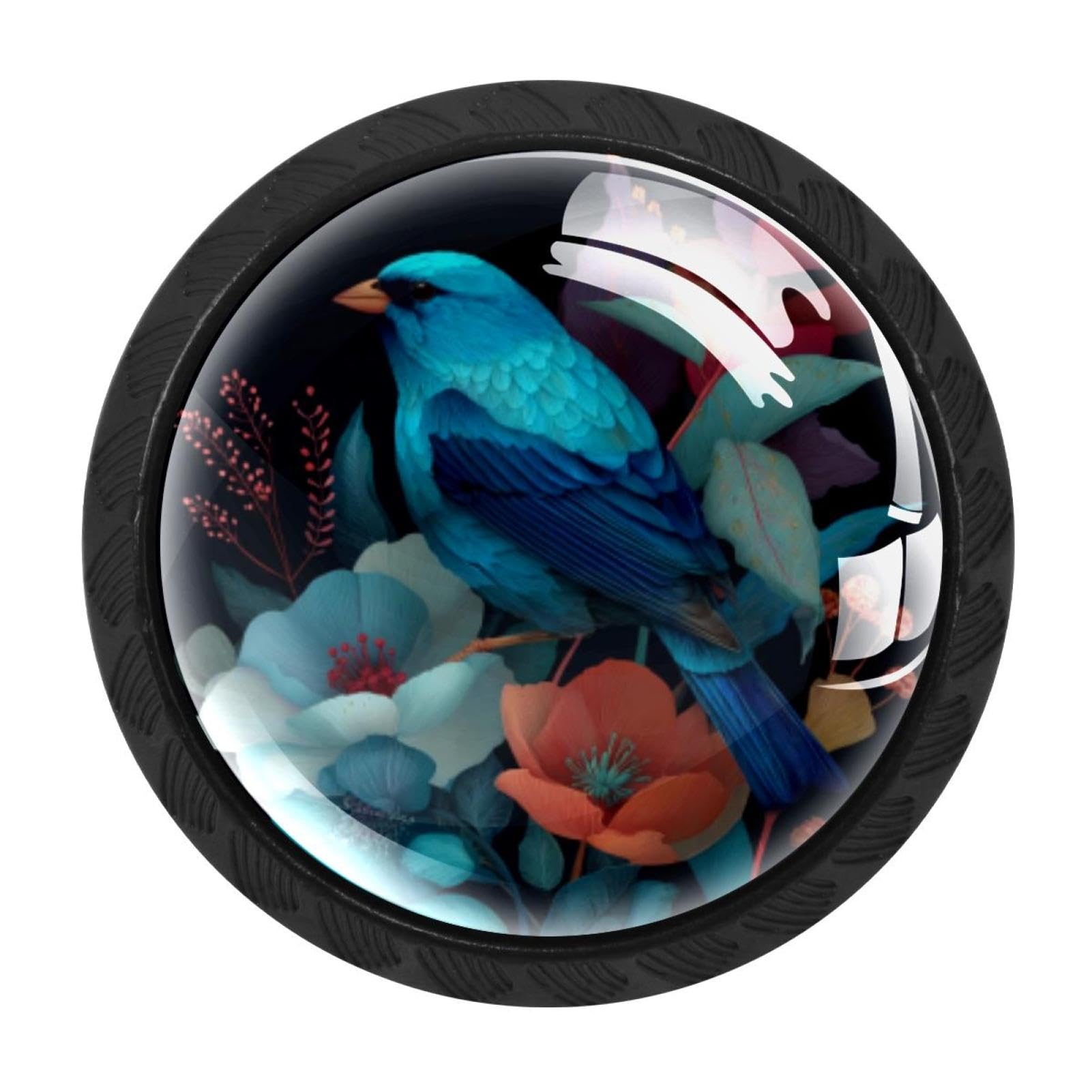 Boutons de tiroir oiseaux pour sublimer votre meuble de salle de bain et cuisine en verre