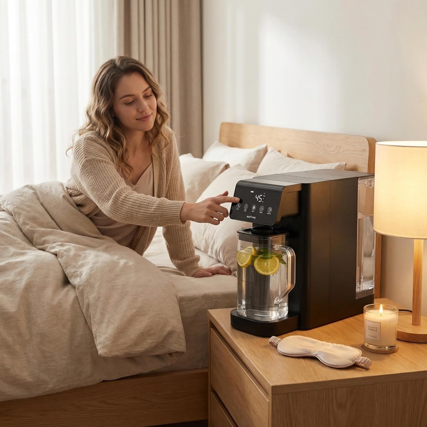 Ecoviva MATE 5 - RO filtres de rechange RO, pour système d'osmose inverse UV MATE 5 - Filtre à eau potable