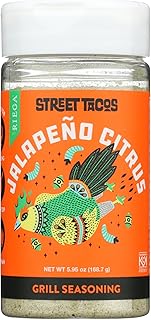 Riega Street Taco Grill Seasoning, Jalapeno Citrus Chicken, 5.95 oz (Pack of 1)