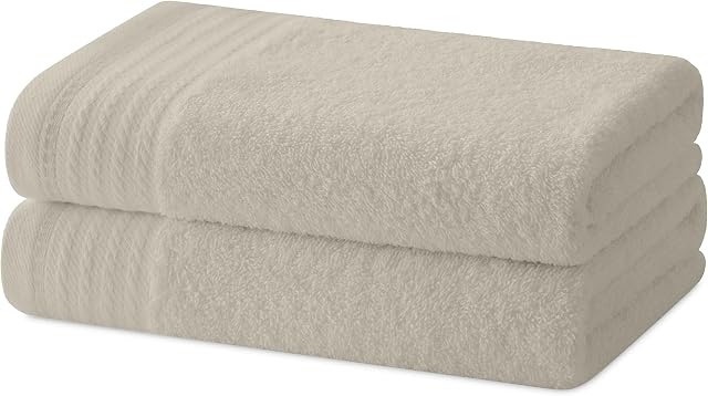 Degrees home - Opakowanie 2 ręczniki bidetowe - Ręczniki kąpielowe - Małe ręczniki - 100% bawełna, 480 g/m2 - pomiar 30x50 cm