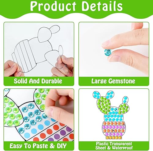 Vista 51 de Qyeahkj Juego de 6 piezas de arte y manualidades de verano, atrapasoles, manualidades fáciles para niños, adolescentes de 4 a 12 años, divertidos