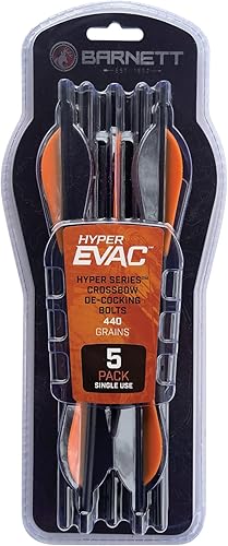 Miniatura 4 de Barnett Crossbows Hyper Whitetail - Paquete de ballesta de 410 FPS roble musgoso con flecha pernos de desactivación y Bl fijo 4 artículos