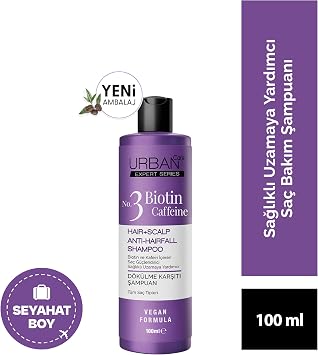 Urban Care Expert Biotin&Caffein Shampoo, 100 ML