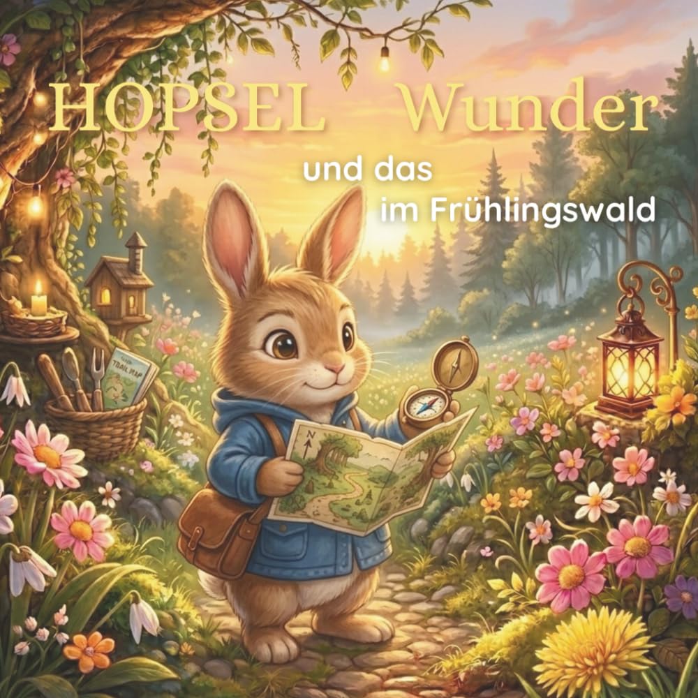 Hopsel und das Wunder im Frühlingswald: Ein zauberhaftes Oster-Vorlesebuch für Kinder: Eine magische Geschichte über den Frühling und das Osterwunder
