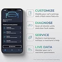 Vista 2 de Carista OBD - Escáner Bluetooth OBD2 - Herramienta de Diagnóstico y Lector de Códigos de Coche con Acceso a Diagnósticos, Personalizaciones