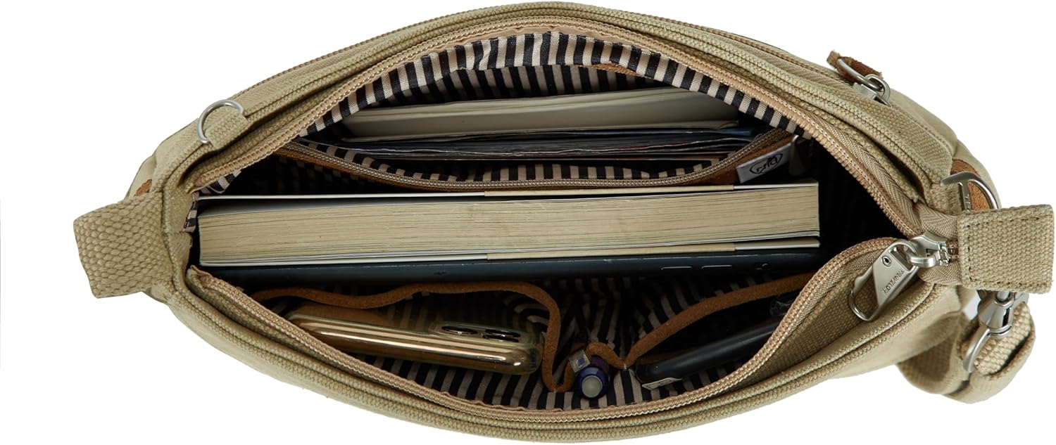 Travelon Anti-Theft Heritage Saddle Crossbody | Anti-Theft - Image 7