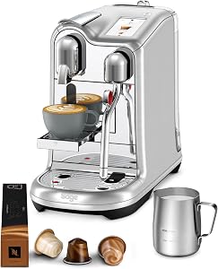 Nespresso Creatista Pro Machine à café, SNE900BSS par acier inoxydable, Sage Appliances