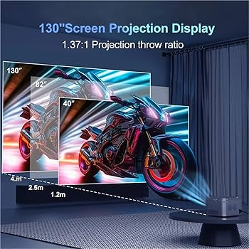 Amazon.com: Projector HY350 4K Android 11 580ANSI Wifi6.0