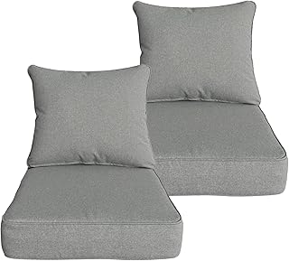 12 Backyard Pergola Ideas for Comfortable Outdoor Living 74 Goodgoods 22x24 inch Outdoor/Indoor Deep Seat Patio Cushions Set of 2 Re...