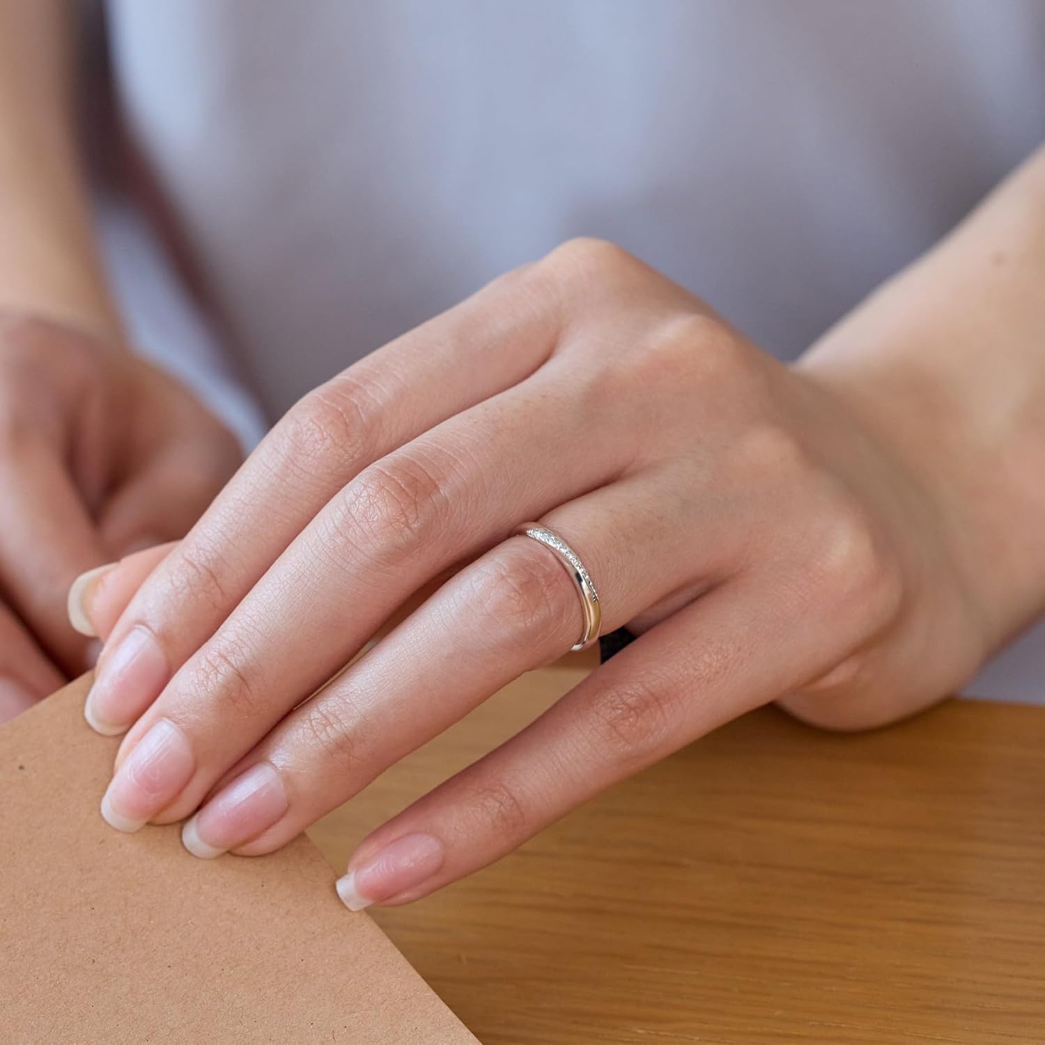 Amazon | [ザ・キッス] THE KISS SR1566NG 11号 シルバー レディース