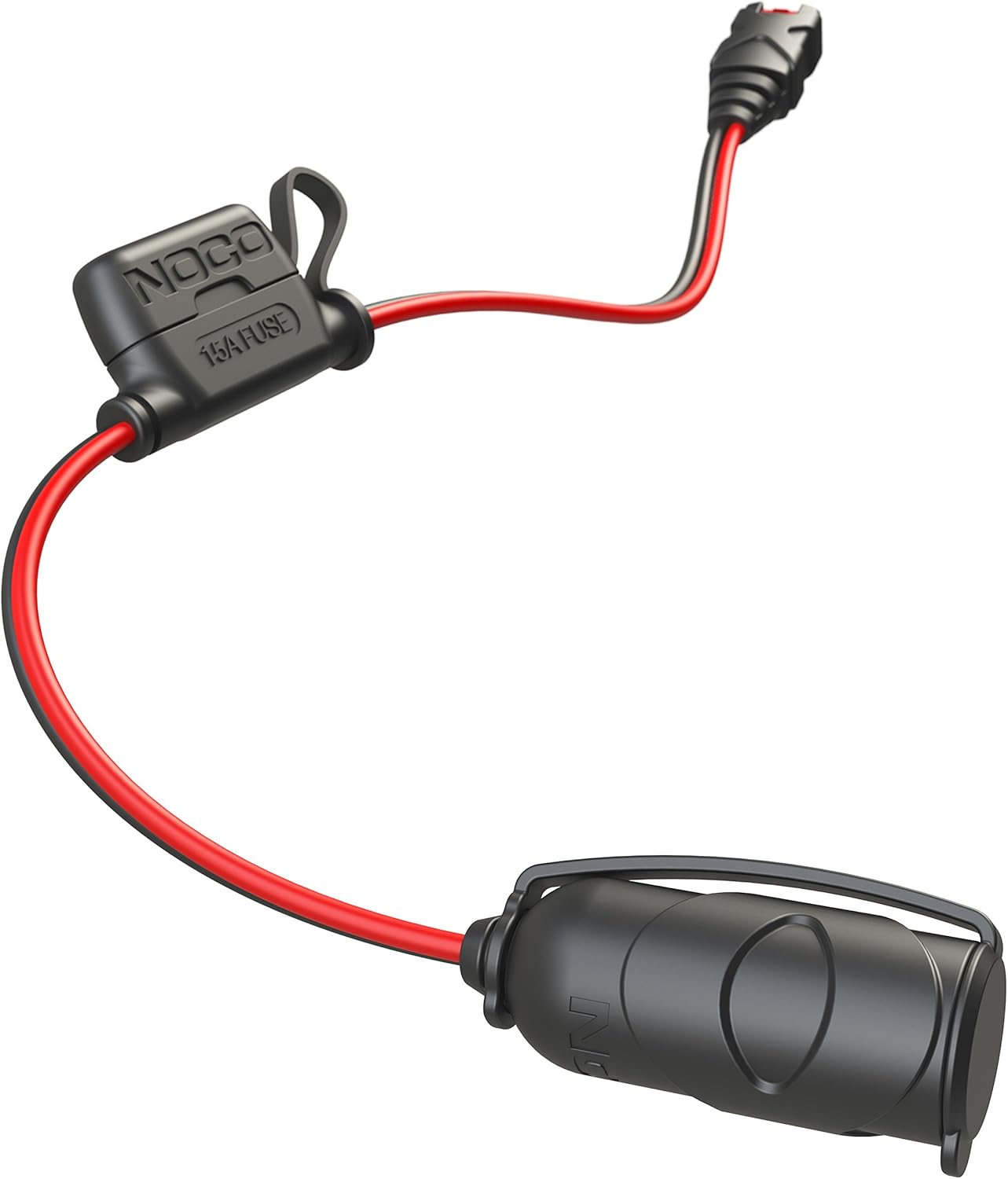 Close-up of NOCO GC010 X-Connect 12V Female Plug Accessory showing both ends